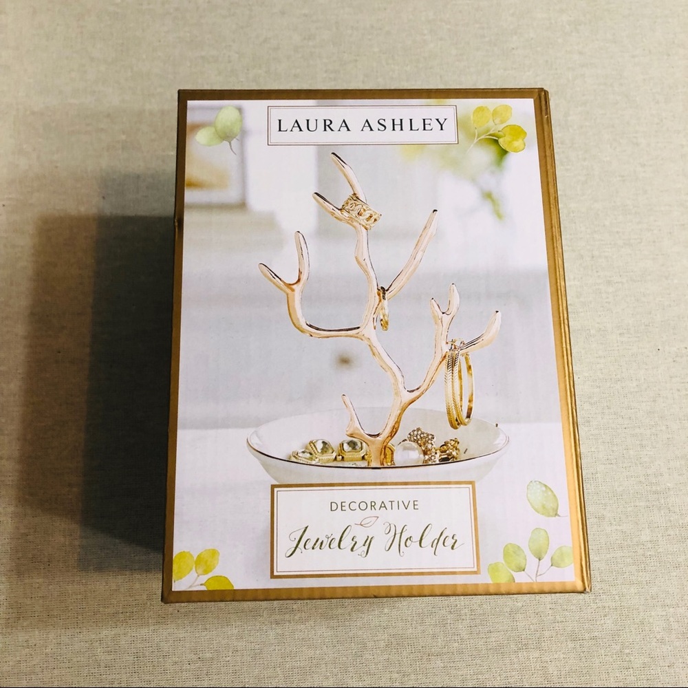 LAURA ASHLEY Decorative Jewelry Holder